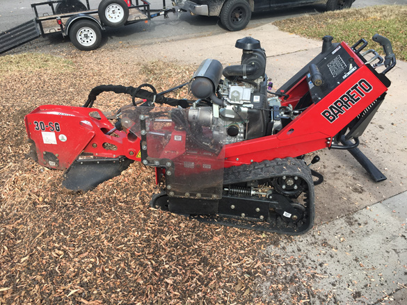 stump grinder